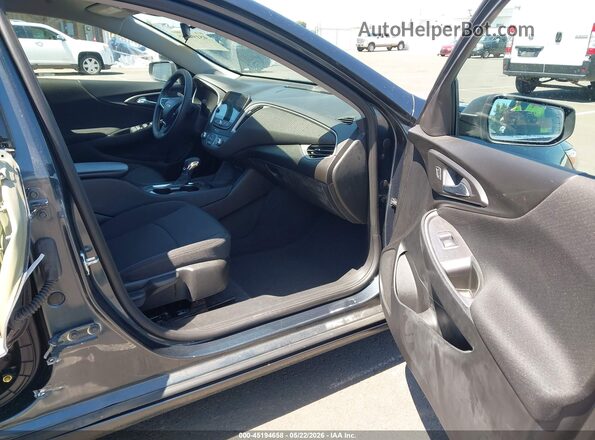 1G1ZB5ST3MF016646 2021 CHEVROLET MALIBU Black Вид салону спереду