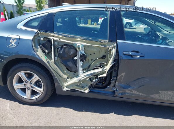 1G1ZB5ST3MF016646 2021 CHEVROLET MALIBU Black Вид спереду