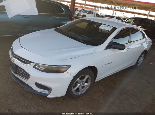 1G1ZB5ST4GF296758 2016 CHEVROLET MALIBU White Front left