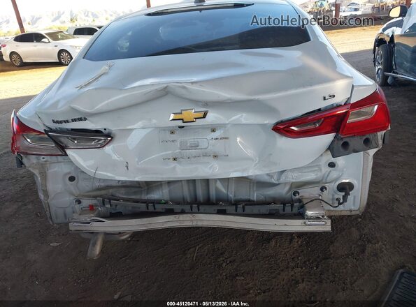 1G1ZB5ST4GF296758 2016 CHEVROLET MALIBU White Front view