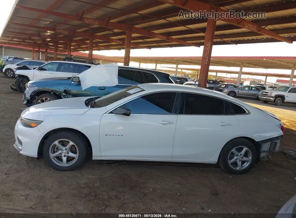 1G1ZB5ST4GF296758 2016 CHEVROLET MALIBU White 
