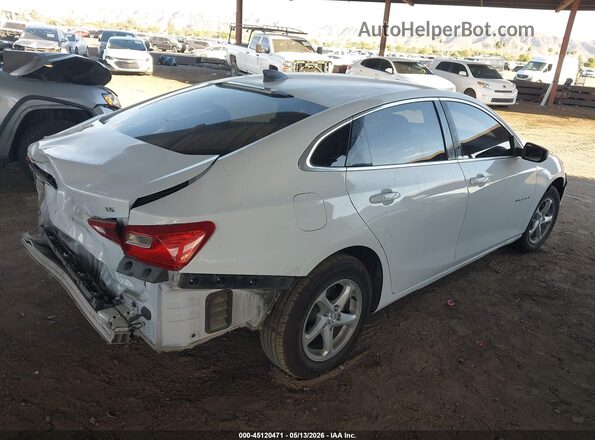 1G1ZB5ST4GF296758 2016 CHEVROLET MALIBU White Rear right