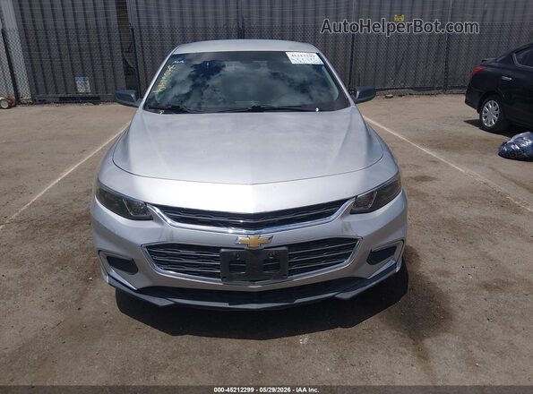 1G1ZB5ST4HF250140 2017 CHEVROLET MALIBU Silver 