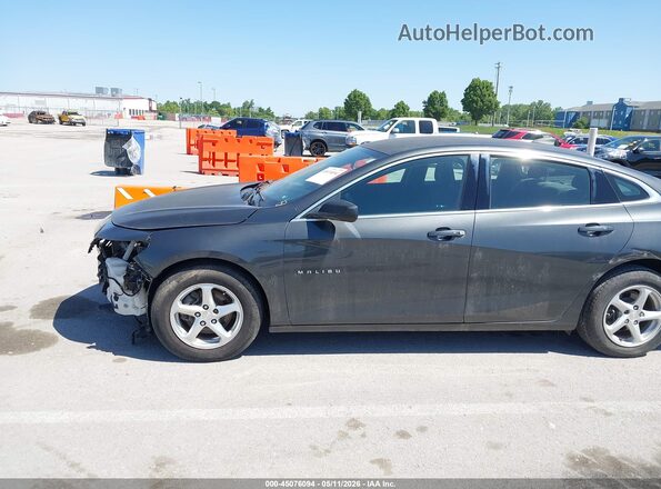 1G1ZB5ST4HF285521 2017 CHEVROLET MALIBU Gray 