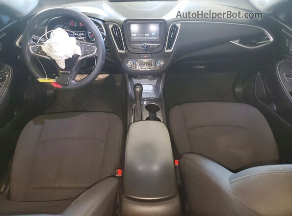 1G1ZB5ST4JF189295 2018 CHEVROLET MALIBU Black წინა პანელის ხედი
