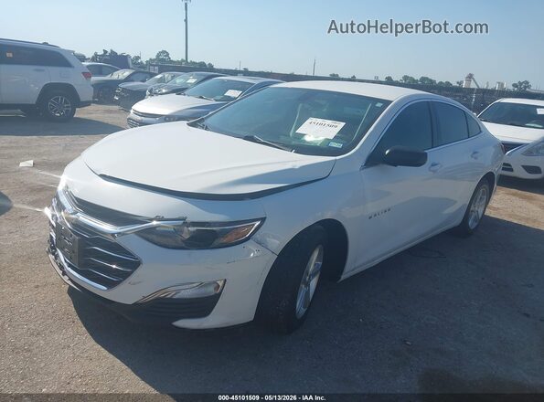 1G1ZB5ST4LF042400 2020 CHEVROLET MALIBU Белый Передняя левая четверть