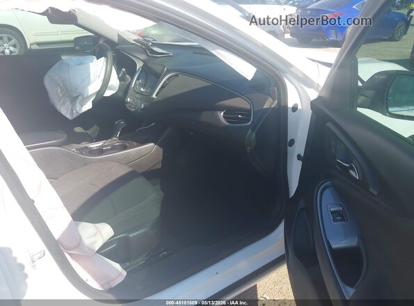 1G1ZB5ST4LF042400 2020 CHEVROLET MALIBU Белый Вид салона спереди