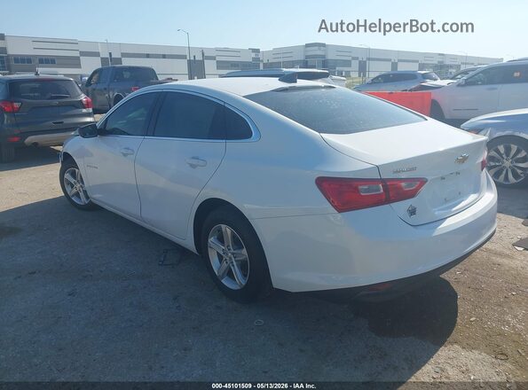 1G1ZB5ST4LF042400 2020 CHEVROLET MALIBU Белый Задняя левая четверть