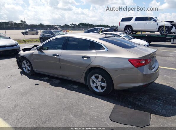 1G1ZB5ST4NF215769 2022 CHEVROLET MALIBU Gray Հետևի ձախ