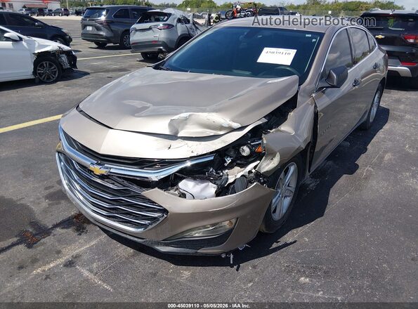 1G1ZB5ST4NF215769 2022 CHEVROLET MALIBU Gray Դիմացի տեսք