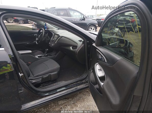 1G1ZB5ST5HF154288 2017 CHEVROLET MALIBU Black Вид салону спереду