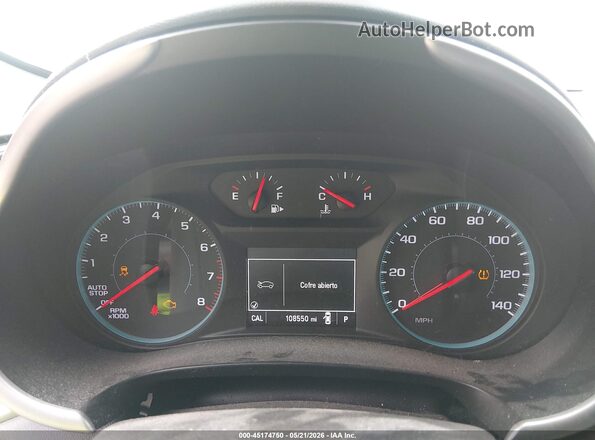 1G1ZB5ST5HF154288 2017 CHEVROLET MALIBU Black Вид задніх сидінь