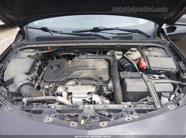 1G1ZB5ST5HF154288 2017 CHEVROLET MALIBU Black Вид ззаду