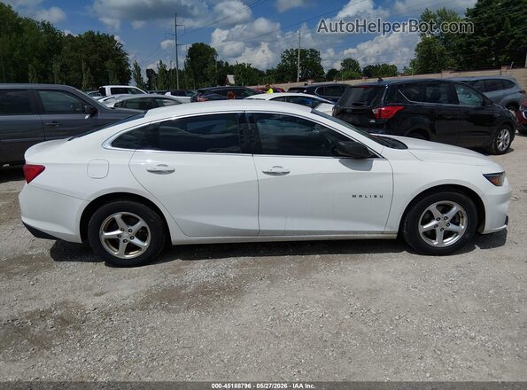 1G1ZB5ST5JF102455 2018 CHEVROLET MALIBU White Սալոնի հետևի տեսք