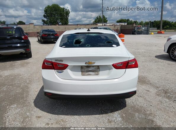 1G1ZB5ST5JF102455 2018 CHEVROLET MALIBU White 