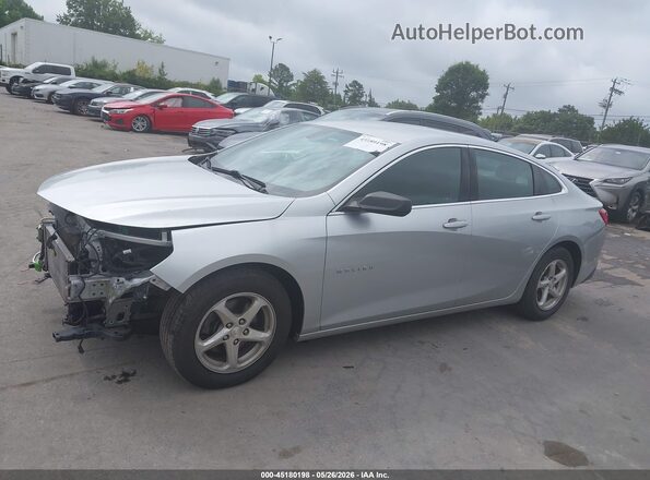 1G1ZB5ST5JF195302 2018 CHEVROLET MALIBU Серый 