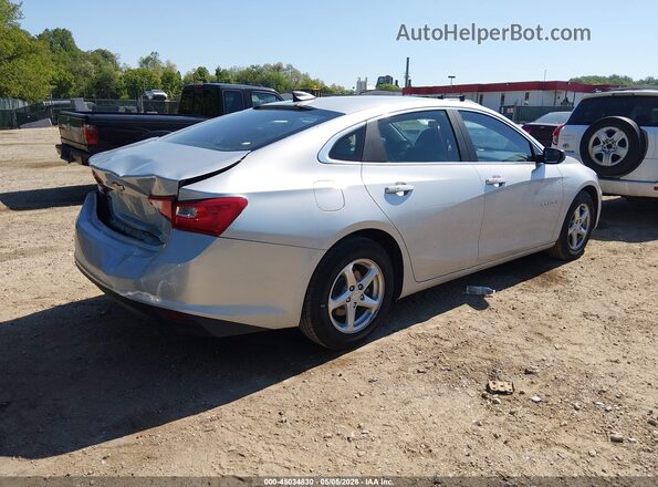 1G1ZB5ST5JF235782 2018 CHEVROLET MALIBU Silver Задня права чверть