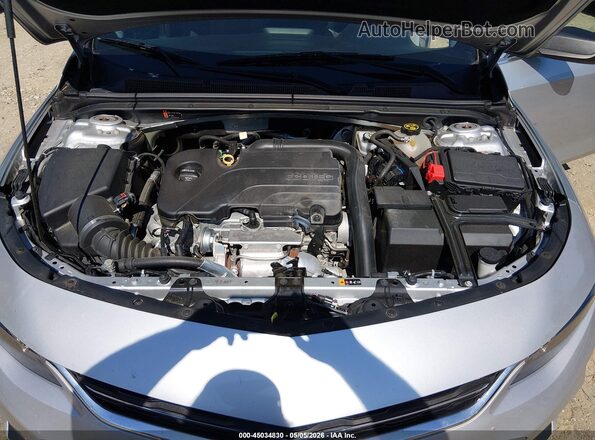1G1ZB5ST5JF235782 2018 CHEVROLET MALIBU Silver Вид ззаду