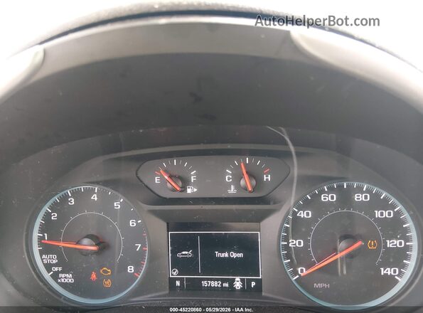 1G1ZB5ST5KF223715 2019 CHEVROLET MALIBU White Vista de los asientos traseros