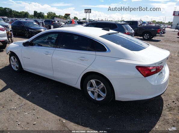 1G1ZB5ST5KF223715 2019 CHEVROLET MALIBU White Trasero izquierdo