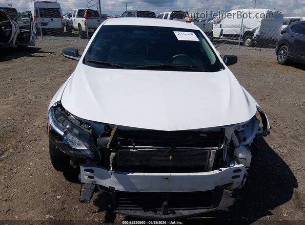 1G1ZB5ST5KF223715 2019 CHEVROLET MALIBU White Vista del cuadro de instrumentos
