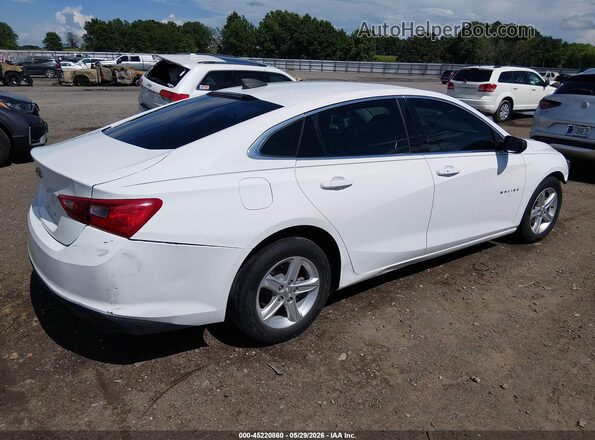 1G1ZB5ST5KF223715 2019 CHEVROLET MALIBU White Trasero derecho