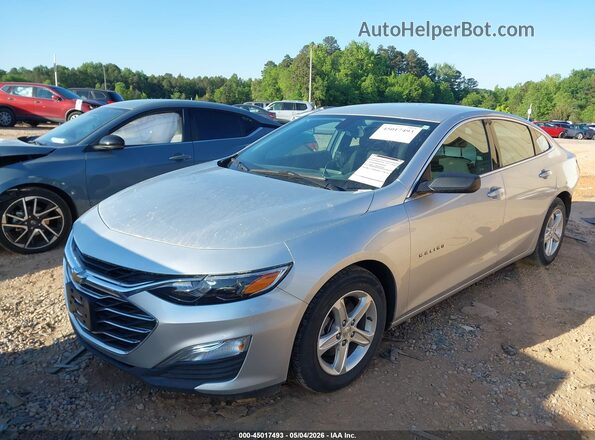 1G1ZB5ST5LF018171 2020 CHEVROLET MALIBU Silver Front left