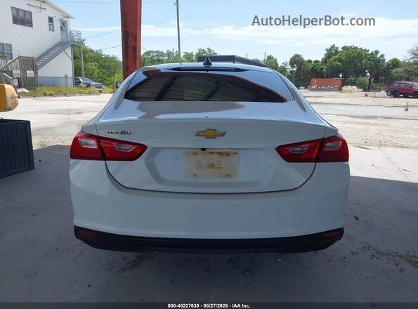 1G1ZB5ST5LF048190 2020 CHEVROLET MALIBU White 