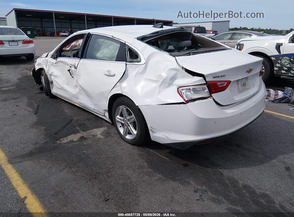 1G1ZB5ST5MF076153 2021 CHEVROLET MALIBU White Հետևի ձախ