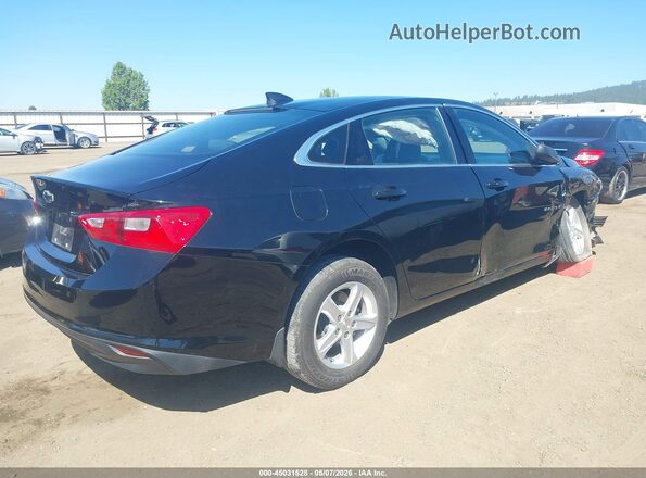 1G1ZB5ST5NF186721 2022 CHEVROLET MALIBU Black Trasero derecho