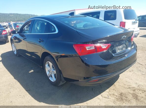 1G1ZB5ST5NF186721 2022 CHEVROLET MALIBU Black Trasero izquierdo