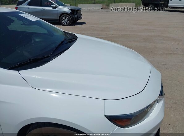 1G1ZB5ST6JF202113 2018 CHEVROLET MALIBU White Vista frontal