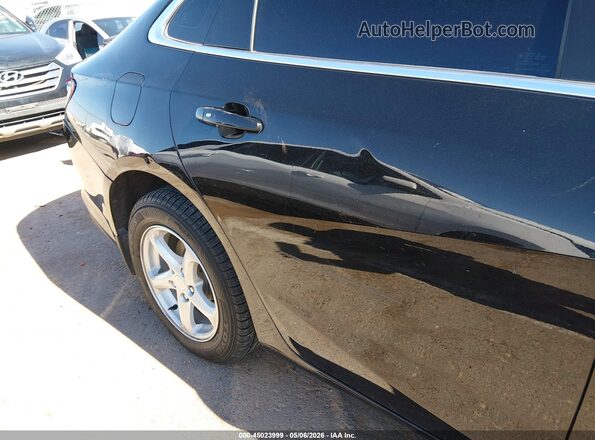 1G1ZB5ST6JF238027 2018 CHEVROLET MALIBU Black Front view
