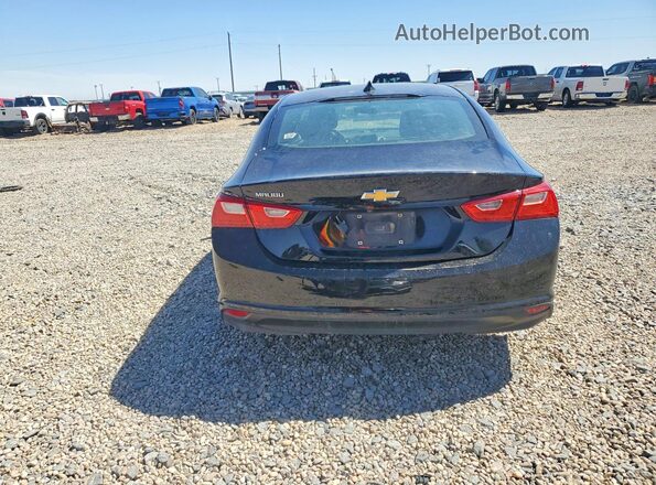 1G1ZB5ST6LF031155 2020 CHEVROLET MALIBU Black Вид ззаду