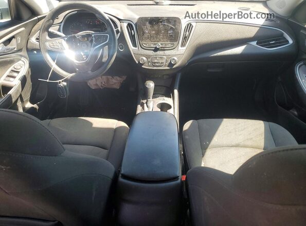 1G1ZB5ST6LF031155 2020 CHEVROLET MALIBU Black Вид панелі приладів