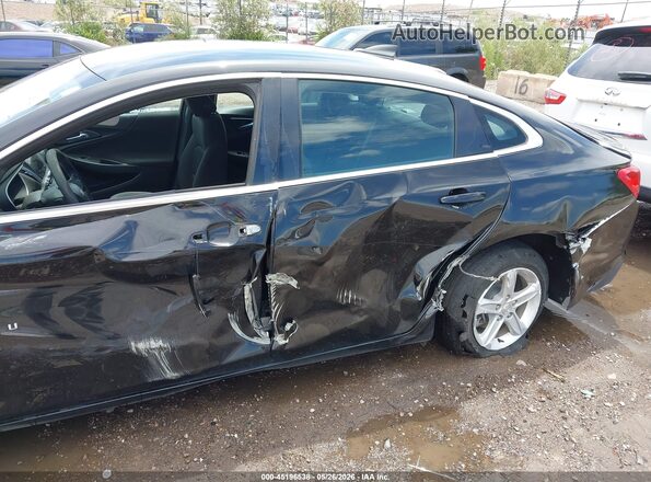 1G1ZB5ST6LF118568 2020 CHEVROLET MALIBU Black Widok z przodu