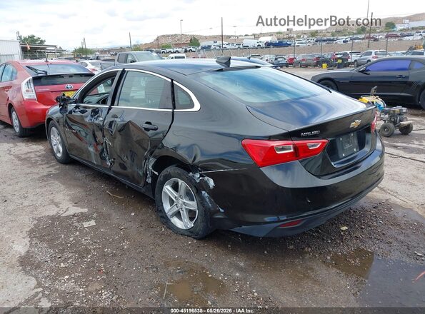 1G1ZB5ST6LF118568 2020 CHEVROLET MALIBU Black Tył lewy