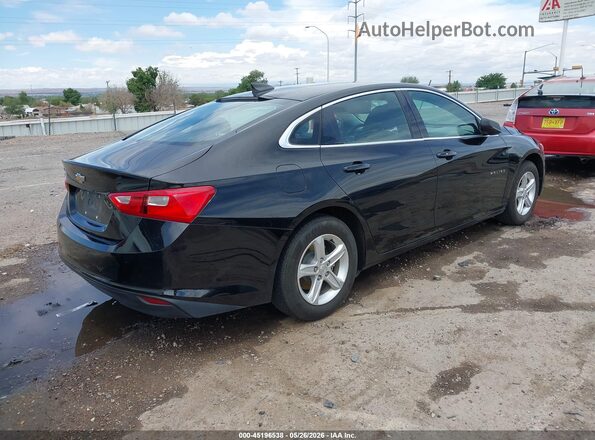 1G1ZB5ST6LF118568 2020 CHEVROLET MALIBU Black Tył prawy