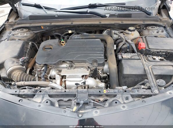 1G1ZB5ST6LF118568 2020 CHEVROLET MALIBU Black Widok z tyłu