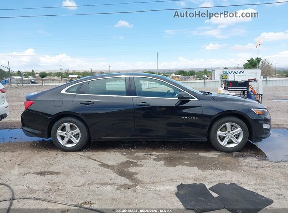 1G1ZB5ST6LF118568 2020 CHEVROLET MALIBU Black Widok wnętrza z tyłu