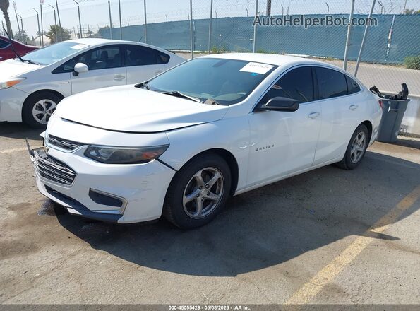 1G1ZB5ST7GF297872 2016 CHEVROLET MALIBU White 