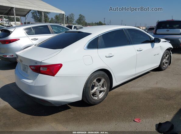 1G1ZB5ST7GF297872 2016 CHEVROLET MALIBU White 