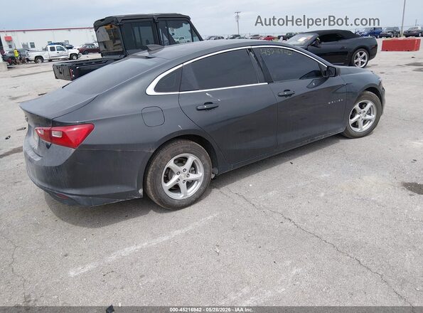 1G1ZB5ST7JF205926 2018 CHEVROLET MALIBU Gray Rear right