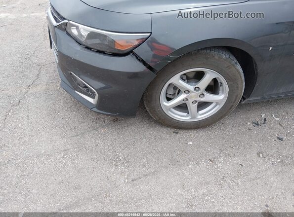 1G1ZB5ST7JF205926 2018 CHEVROLET MALIBU Gray Front view