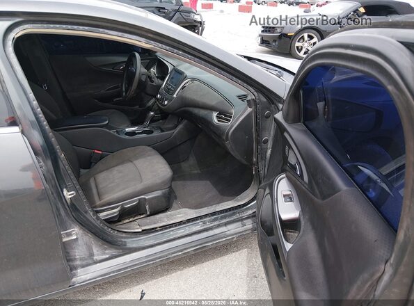 1G1ZB5ST7JF205926 2018 CHEVROLET MALIBU Gray Front interior view