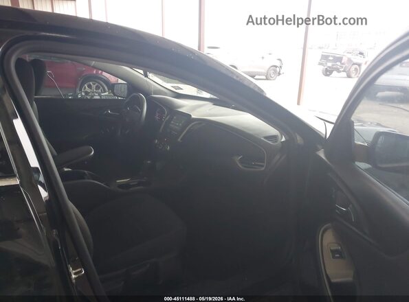 1G1ZB5ST7JF274129 2018 CHEVROLET MALIBU Black Вид салону спереду
