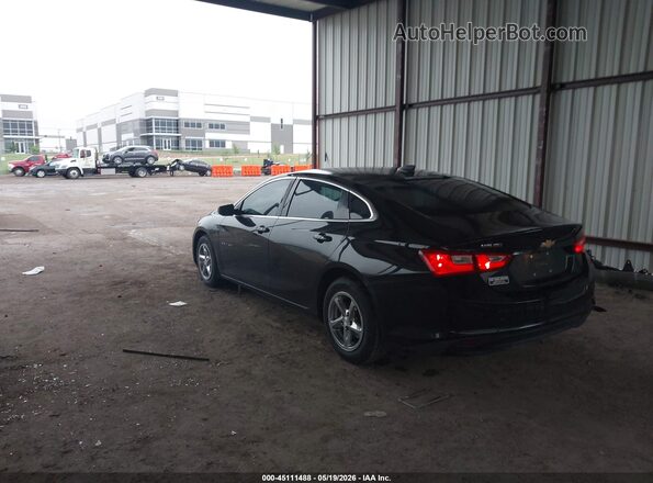 1G1ZB5ST7JF274129 2018 CHEVROLET MALIBU Black Задня ліва чверть
