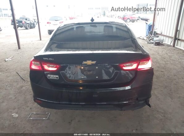 1G1ZB5ST7JF274129 2018 CHEVROLET MALIBU Black 