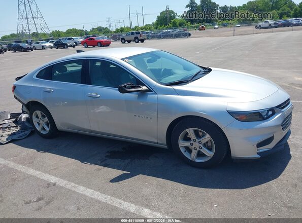 1G1ZB5ST7JF293909 2018 CHEVROLET MALIBU Silver Vista interior de 360 grados