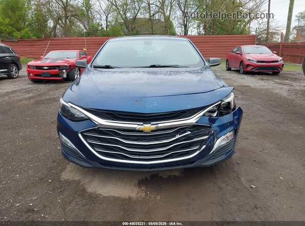 1G1ZB5ST7KF215003 2019 CHEVROLET MALIBU Blue Widok zestawu wskaźników